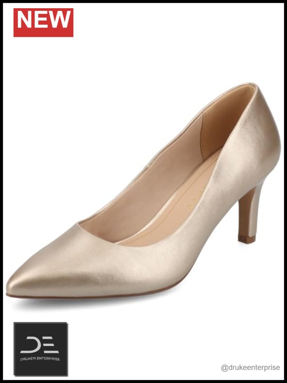 Journee Collection Scylee Stiletto Heels Pointed Toe Pumps Cushioned Faux